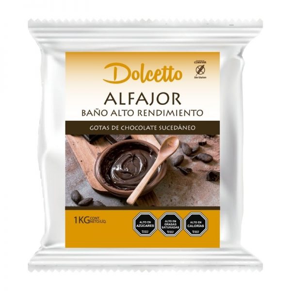 COBERTURA  DOLCETTO ALFAJOR CHOCOLATE - 1 kg